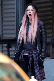 *EXCLUSIVE* Amber Heard is a Gothic Queen