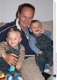 Gary Clarence and his murdered twin sons found dead in New Malden, London, Britain - 24 Apr 2014