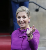 Dutch Royal family arrive to celebrate King Wiilem-Alexander's birthday