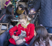 cat lover snuggle cats