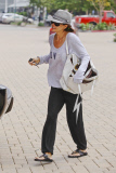 *EXCLUSIVE* Brooke Burke feeds her shopping bug