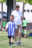 Kevin Federline hangs out with Jamie Spears at his boys Soccer Match
