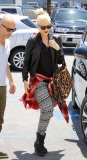 Gwen Stefani starts off her week at the Office