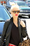 Gwen Stefani starts off her week at the Office