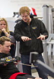 Prince Harry Visits Tedworth House