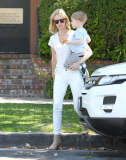 January Jones takes Xander in for a check up