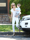 January Jones takes Xander in for a check up