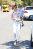 January Jones takes Xander in for a check up