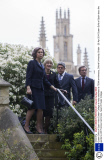 Queen Sofia of Spain visits Exeter College to help celebrate its 700th anniversary, Oxford University, Britain - 29 Apr 2014