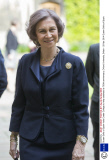 Queen Sofia of Spain visits Exeter College to help celebrate its 700th anniversary, Oxford University, Britain - 29 Apr 2014