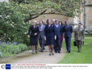 Queen Sofia of Spain visits Exeter College to help celebrate its 700th anniversary, Oxford University, Britain - 29 Apr 2014