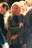 *EXCLUSIVE* Gwynteth Paltrow is ring-free as she steps out for dinner