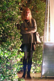 *EXCLUSIVE* Gwynteth Paltrow is ring-free as she steps out for dinner