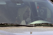 Tori Spelling makes a Run For The Boarder