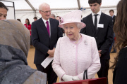 Queen ELizabeth Visits Atlantic College Wales