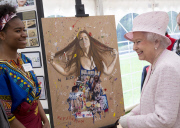 Queen ELizabeth Visits Atlantic College Wales