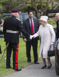 Queen ELizabeth Visits Atlantic College Wales