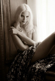Sasha Luss for Dior.