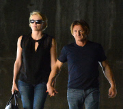 Charlize Theron and Sean Penn Hold Hands While Running Errands Around LA