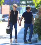Charlize Theron and Sean Penn Hold Hands While Running Errands Around LA