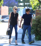Charlize Theron and Sean Penn Hold Hands While Running Errands Around LA