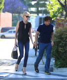 Charlize Theron and Sean Penn Hold Hands While Running Errands Around LA