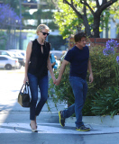 Charlize Theron and Sean Penn Hold Hands While Running Errands Around LA
