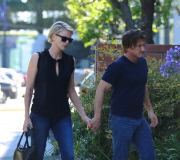 Charlize Theron and Sean Penn Hold Hands While Running Errands Around LA