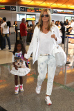Heidi Klum and daughter Lou Samuel jet out of LAX