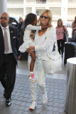 Heidi Klum and daughter Lou Samuel jet out of LAX
