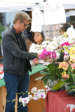 *EXCLUSIVE* Harry Hamlin picks up a beautiful Orchid Vase for his wife 