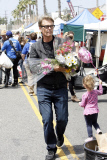 *EXCLUSIVE* Harry Hamlin buys more flowers at the Farmers Market