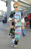 Rita Ora Arriving At London Heathrow