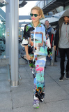 Rita Ora Arriving At London Heathrow