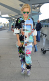 Rita Ora Arriving At London Heathrow