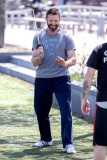 Hugh Jackman shows off his Swordsmanship in NYC
