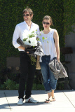Mila Jovovich and Paul Anderson are a happy couple