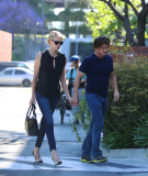 Charlize Theron and Sean Penn Hold Hands While Running Errands Around LA