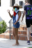 V. Stiviano gets in the spirit of Cinco de Mayo