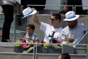 Spain: Cristiano Ronaldo attends at Madrid Open Tennis