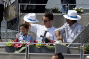 Spain: Cristiano Ronaldo attends at Madrid Open Tennis