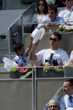 Spain: Cristiano Ronaldo attends at Madrid Open Tennis