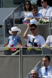 Spain: Cristiano Ronaldo attends at Madrid Open Tennis