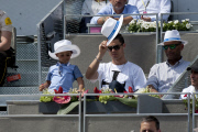 Spain: Cristiano Ronaldo attends at Madrid Open Tennis
