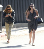 Semi-Exclusive... Demi Moore Receives Flowers From Her Girls On Mother's Day 