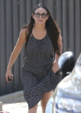 Semi-Exclusive... Demi Moore Receives Flowers From Her Girls On Mother's Day 