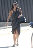 Semi-Exclusive... Demi Moore Receives Flowers From Her Girls On Mother's Day 