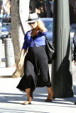Christina Aguilera enjoys a Mother's Day brunch with her boys