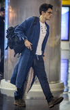 Exclusive... John Mayer Arriving On A Flight In New York City 