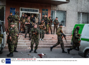 Clashes at Krasnoarmeysk City Hall, Ukraine - 11 May 2014